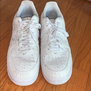 White Air Force ones